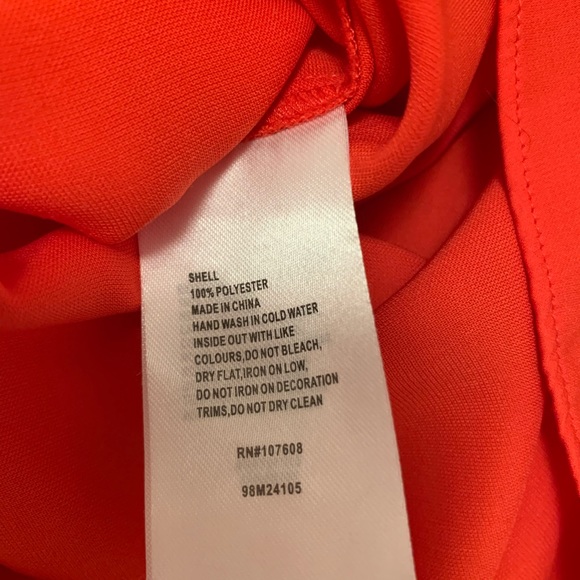Dresses, LAUNDRY, size 2, color red-coral - Picture 6 of 6